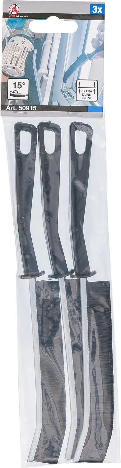Kraftmann 50915 Tuhé kartáče pro čištění rohů  230 mm - 3 díly