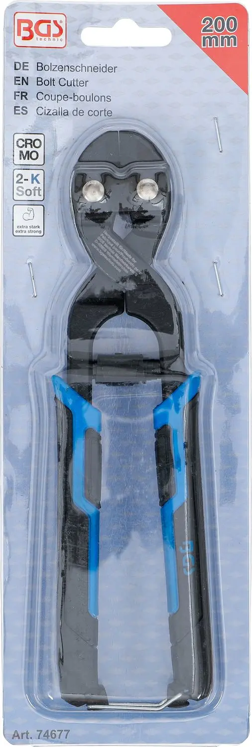 BGS 74677 Štípací kleště na svorníky 200 mm extra silné