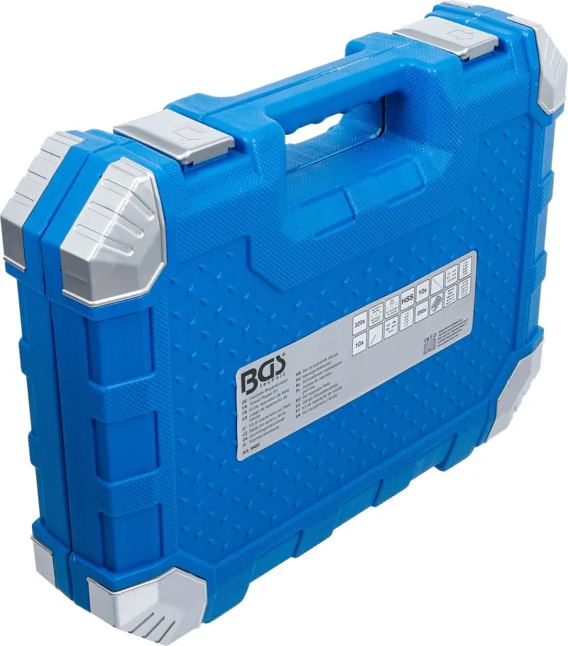 BGS 9483 Nástroje pro opravu závitu - Metrické / palcové velikosti