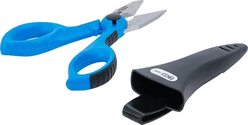 BGS 74566 Elektrikářské nůžky 145 mm, nerezová ocel