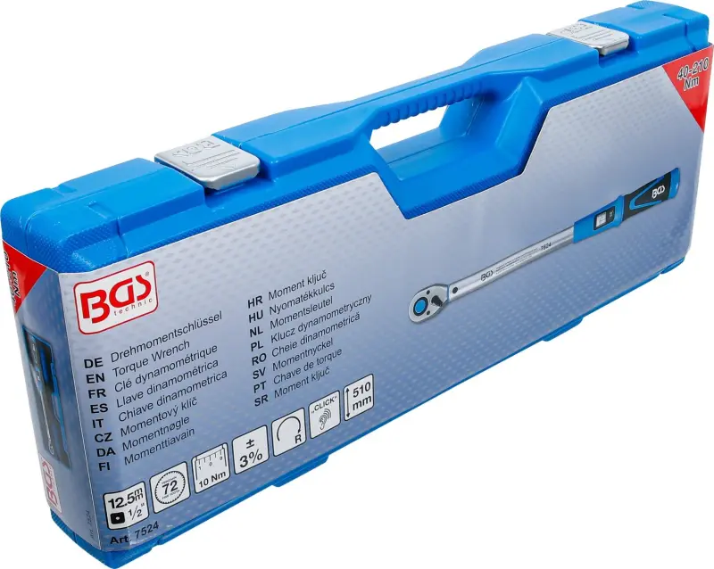BGS 7524 Momentový klíč 1/2" 40 - 210 Nm