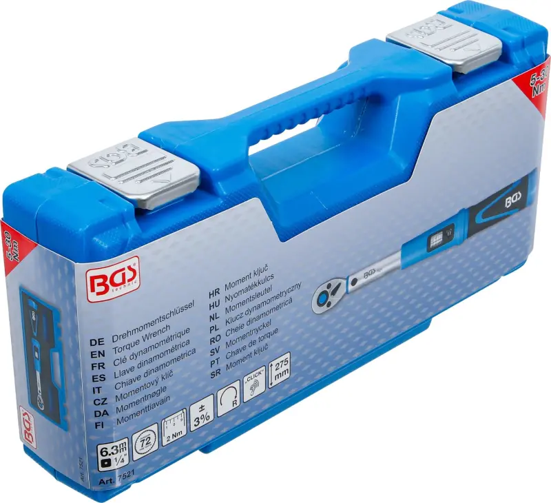 BGS 7521 Momentový klíč 1/4" 5 - 30 Nm