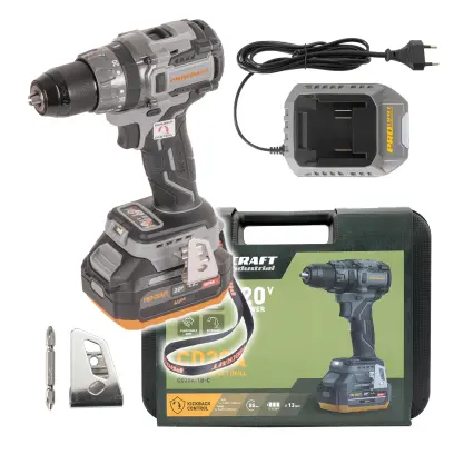 Aku vrtací šroubovák Procraft Industrial CD20A (PRCCD20A1BC)