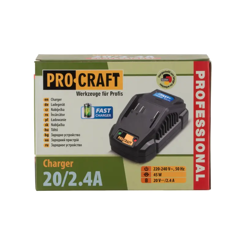 Aku zemní (půdní) vrták 150 mm Procraft PMA20 (2x 4,0 Ah) (PRCSPMA20)
