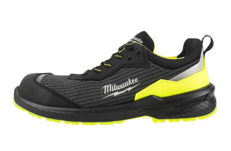 Bezpečnostní obuv Milwaukee FLEXTRED s vysokou viditelností, textilní svršek, FXT S1PS Yellow 1L515155 SC FO SR ESD, žlutá barva (vel.43), 4932501461