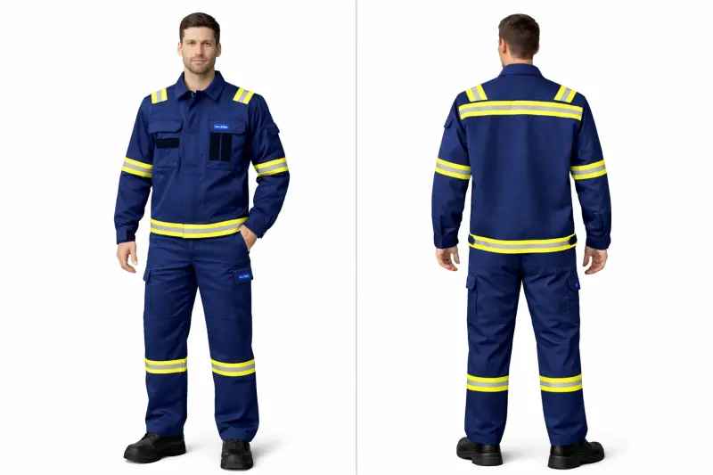 Pracovní bunda NOMAK z originálního materiálu Nomex, Modrá, Vel. 2XL - 56 (MKR000B56)