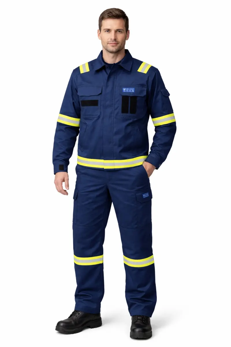Pracovní bunda NOMAK z originálního materiálu Nomex, Modrá, Vel. 6XL - 64 (MKR000B64)
