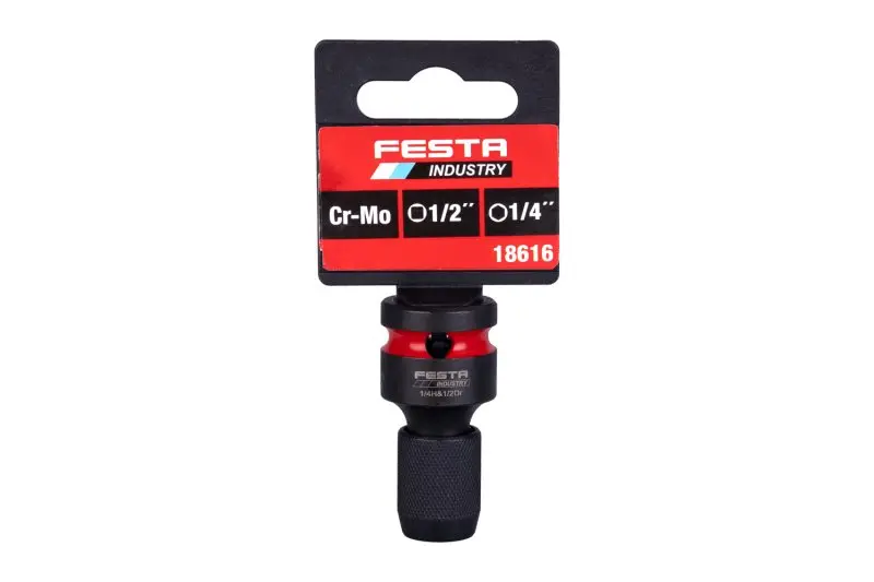 Nástrčný adaptér 1/2" na 1/4" FESTA INDUSTRY 18616.01 Cr-Mo rázový (L18616.01)