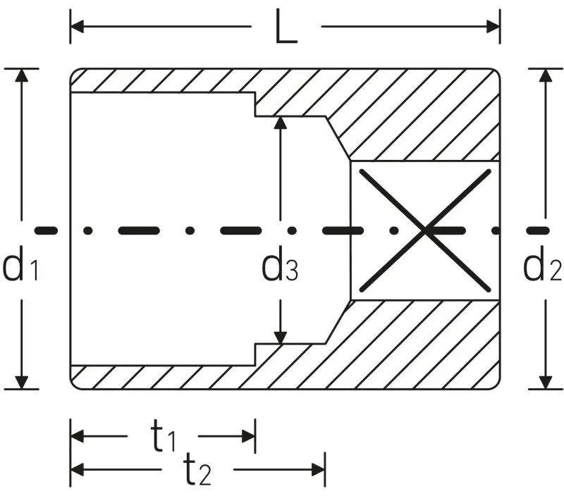 Nástrčná hlavice 1/4" 12hr. AS-Drive 8 mm Stahlwille 01030008 (STAHL01030008)