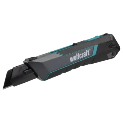 Nůž s odlamovací čepelí Wolfcraft PRO SAFETY, 25 mm, L/P 4290000 (WOLF4291000)