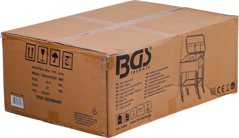 Mycí box 75 l BGS 74696 (BGS1074696)
