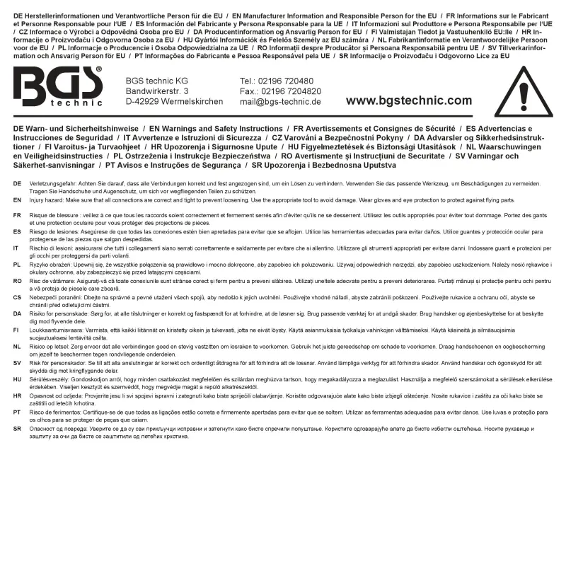Víceúčelové šrouby T-profil T10 3,0 x 20 mm 260 ks Kraftmann 88000 (BGS1088000)