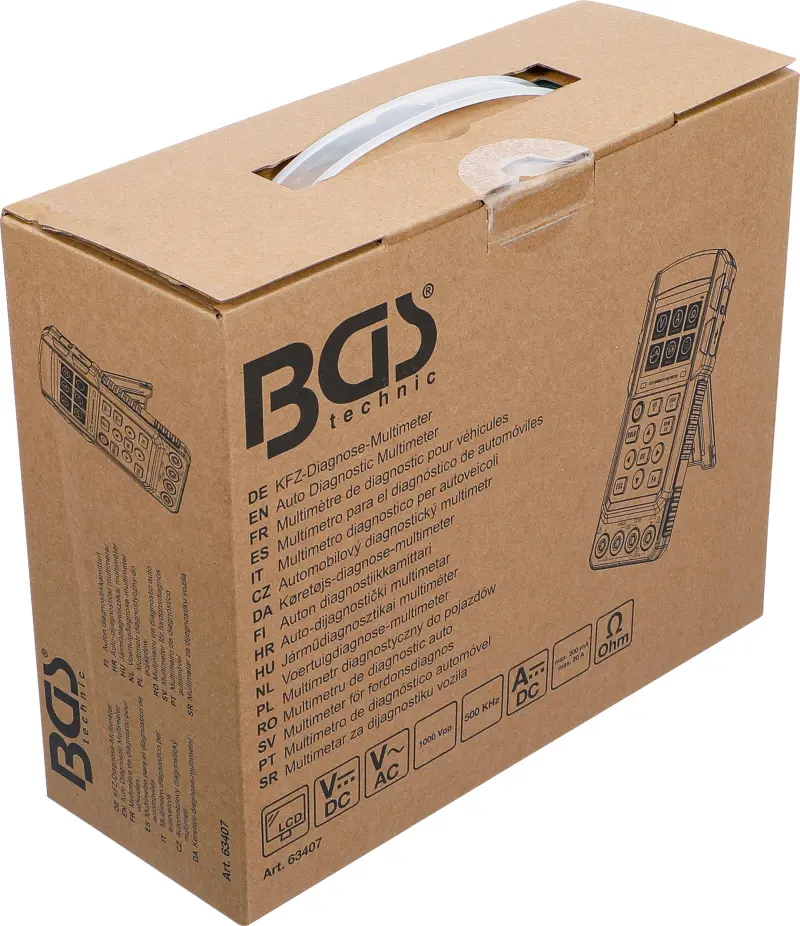 Automobilový diagnostický multimetr BGS 63407 (BGS1063407)