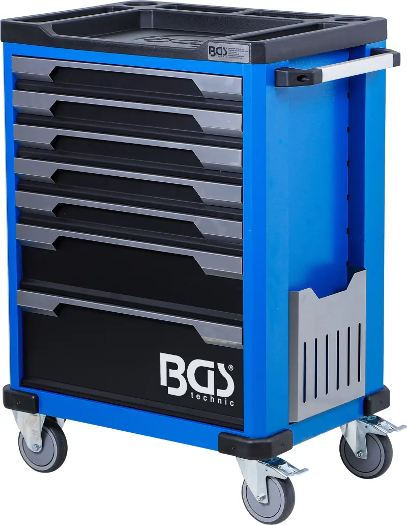 Dílenský vozík 7 zásuvek BGS 6068 - 246 nástrojů (BGS106068)