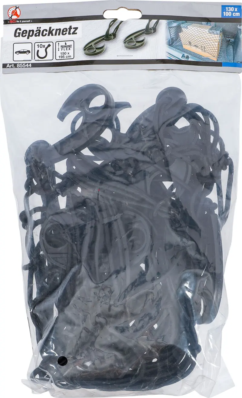 Síť na zavazadla 130 x 100 cm Kraftmann 85544 (BGS1085544)