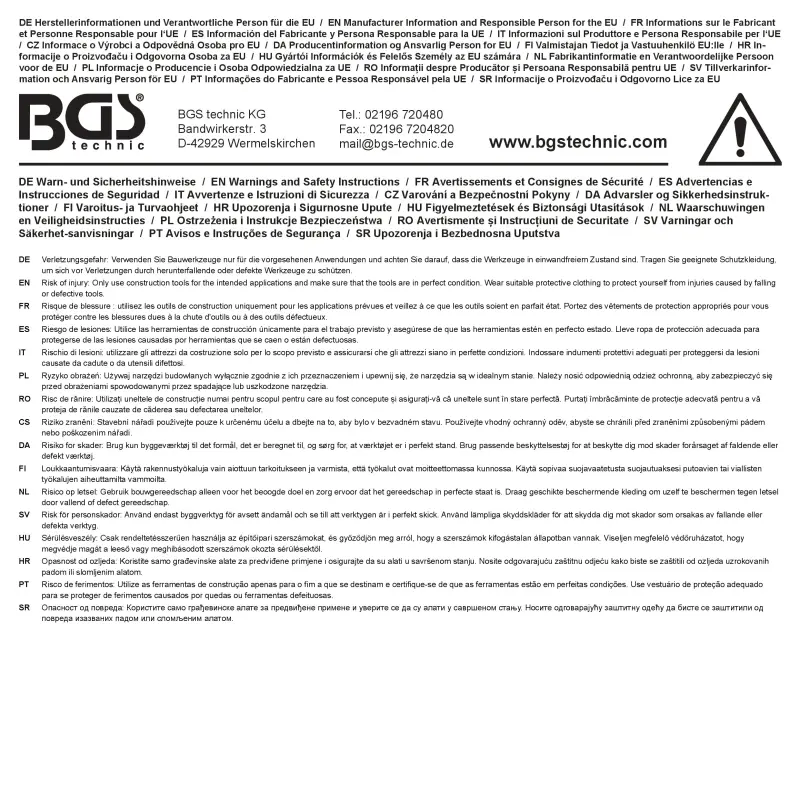Pistole na pěnu v patronách BGS 73267 (BGS1073267)