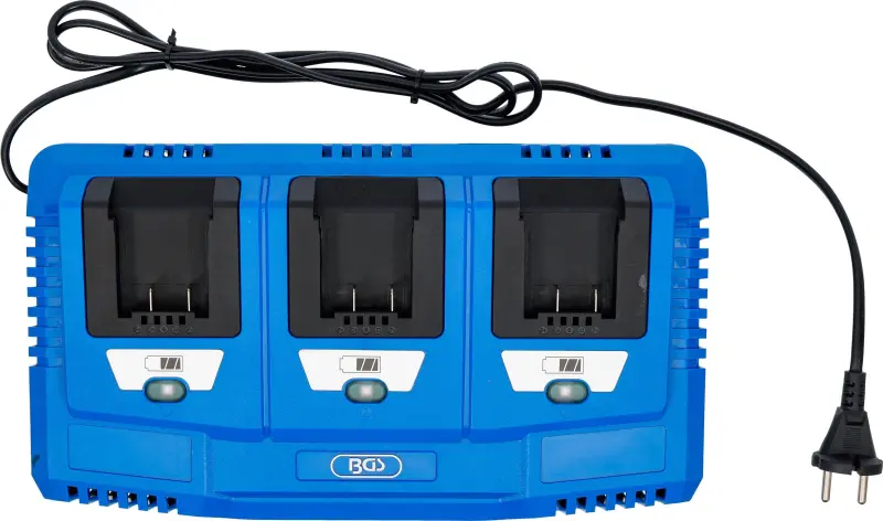 Vícenásobná nabíječka 3 x 2,5 A 18 V BGS 7385 (BGS107385)