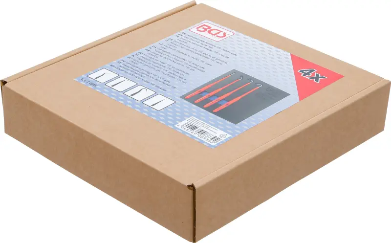 Vložka do dílenského vozíku 1/6: Izolované VDE háky 180 mm BGS 74645 - 4 díly (BGS1074645)