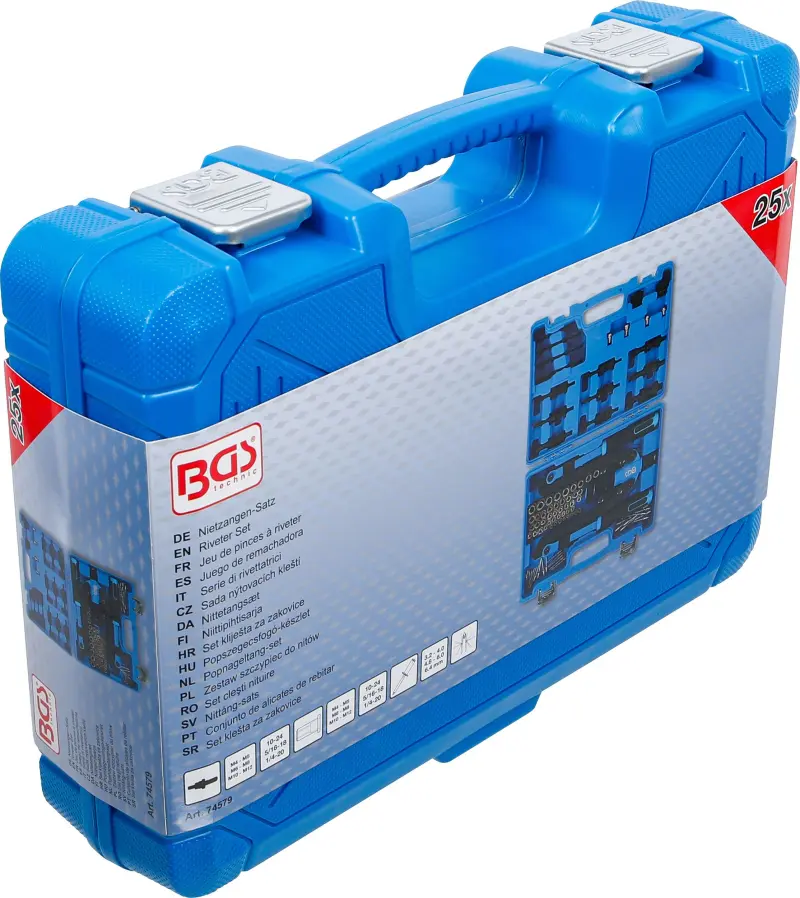 Nýtovací kleště pro slepé nýty a nýtovací matice BGS 74579 (BGS1074579)