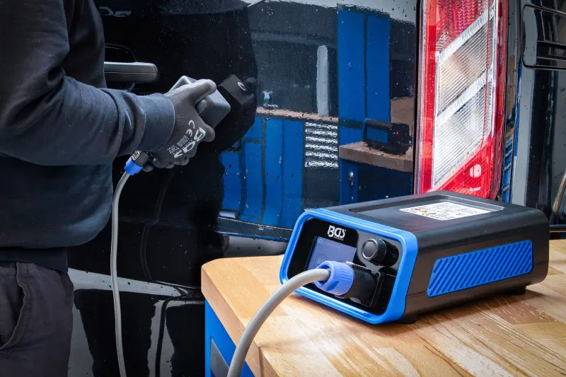 Indukční zařízení na vytažení promáčklin 1200W na železných i neželezných kovech BGS 70245 (BGS1070245)