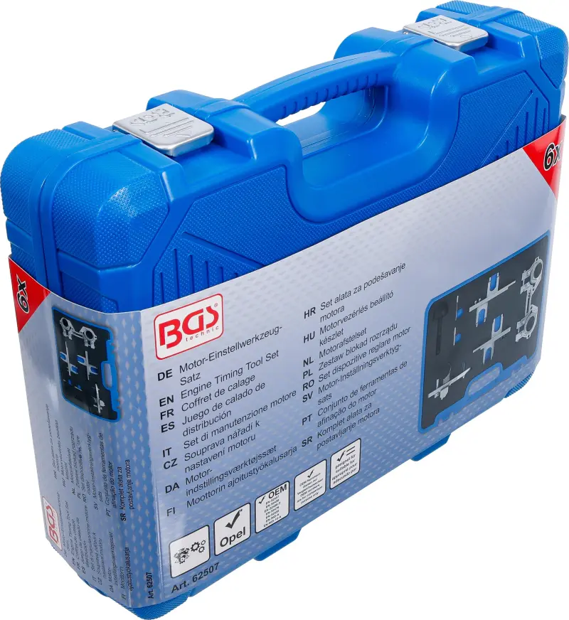Nářadí pro nastavení motoru pro Opel 1.2 BGS 62507 (BGS1062507)