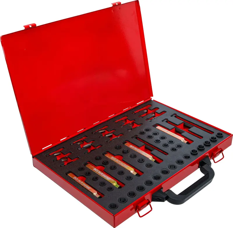 Sada pro opravu závitů žhavicích svíček M8 - M9 - M10 - M12 Kraftmann 19535 (BGS1019535)