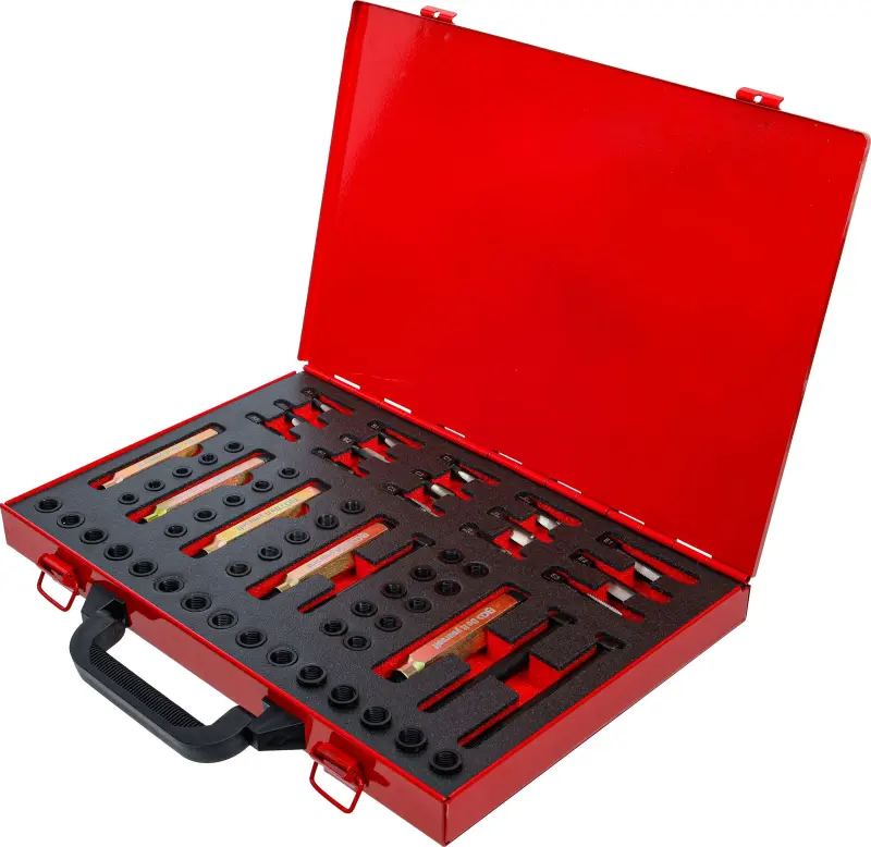 Sada pro opravu závitů žhavicích svíček M8 - M9 - M10 - M12 Kraftmann 19535 (BGS1019535)
