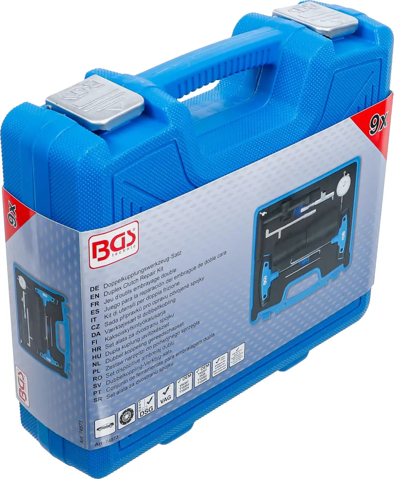 Přípravky pro opravu zdvojené spojky pro VAG DSG BGS 74573 (BGS1074573)