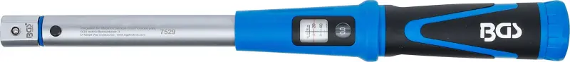 Momentový klíč BGS 7529 pro nástrčné nástroje 9 x 12 mm (20 ÷ 120 Nm)(BGS107529)