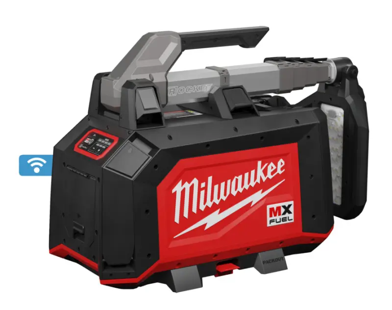 Aku stojanová svítilna Milwaukee MX FUEL MXF TLIC-801, ONE-KEY, PACKOUT, TRUEVIEW LED osvětlení, 1x aku MXF XC608 + MXF FC, 4933502688