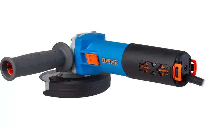 Úhlová bruska Narex 9-125 BOX RK s řeznými kotouči (NA65407014)
