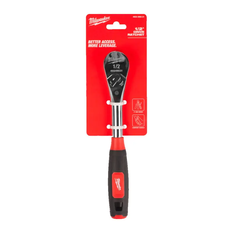 Ráčna 1/2" s komfortní rukojetí Milwaukee 4932498331 (MI4932498331)