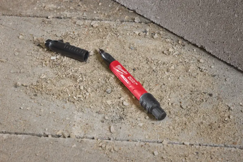 Značkovač Milwaukee INKZALL, oboustranný - jemný/ultrajemný, jednotlivě (MI4932502325)