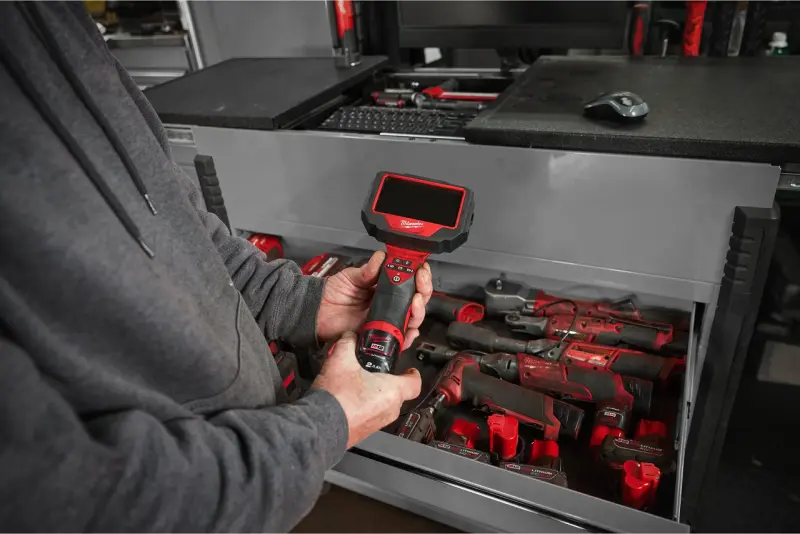 Aku digitální inspekční kamera Milwaukee M12 ATB-0C, bez aku, s kufrem, 4933501239