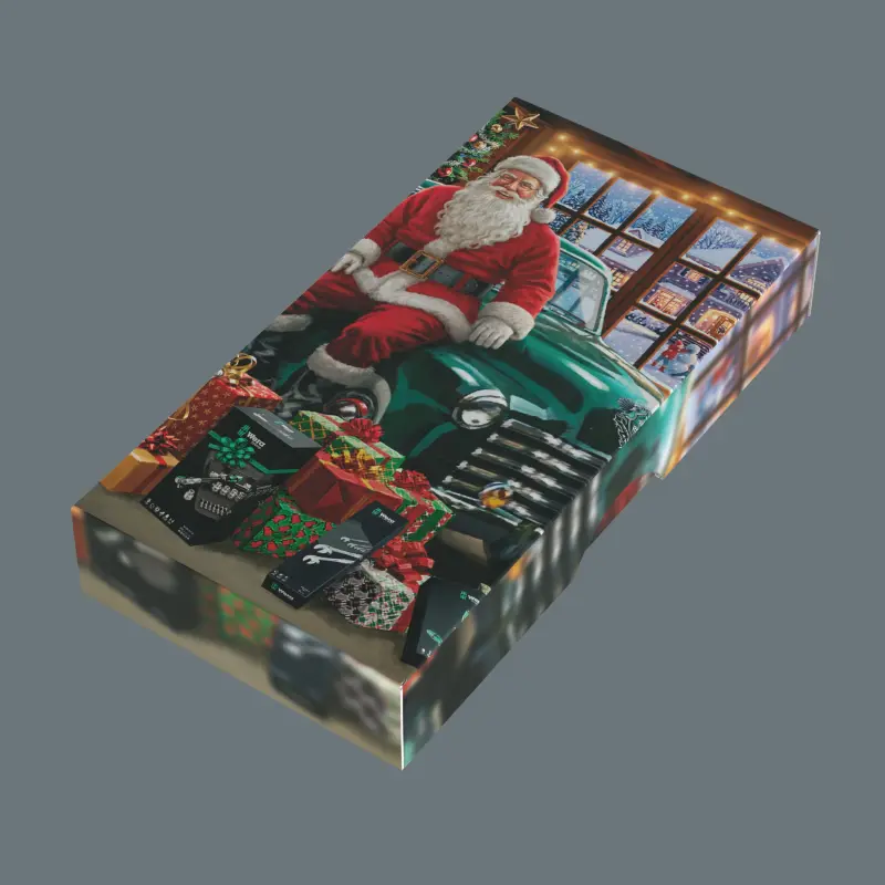 Vánoční sada šroubováků Wera 135826 Christmas 2026 v pultovém displeji (W05135826001)