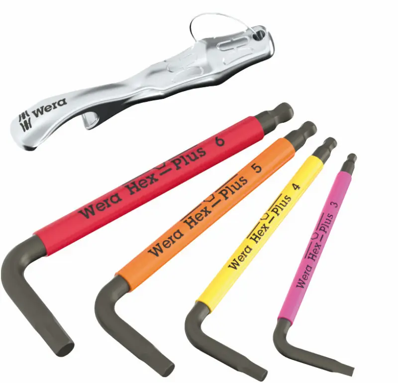 Wera 135825 Zástrčné klíče Tool-Card Hex-Plus Christmas 2026 v pultovém displeji (W05135825001)