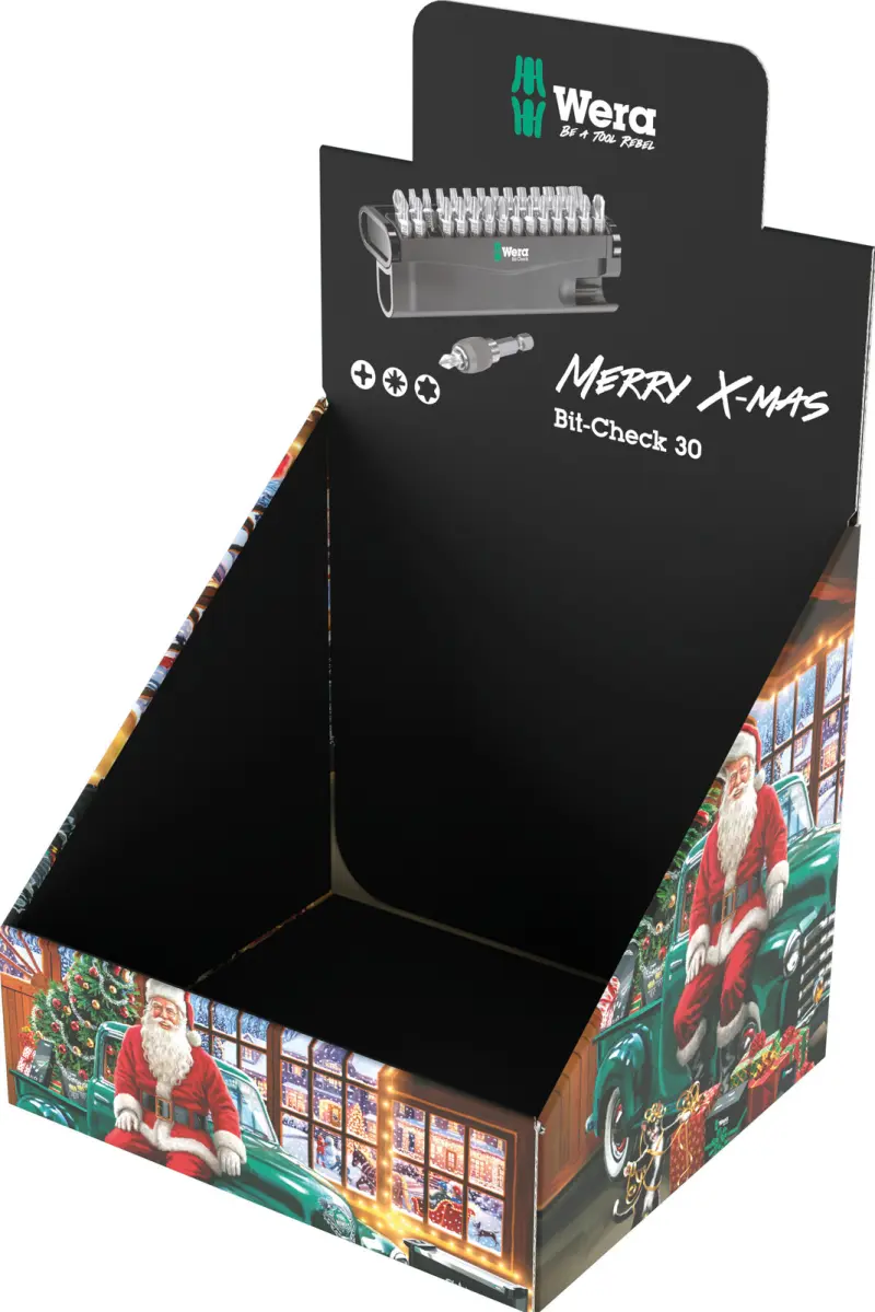 Wera 135824 Vánoční sada bitů Bit-Check 30 Christmas 2026 - Sada 30 dílů (W05135824001)