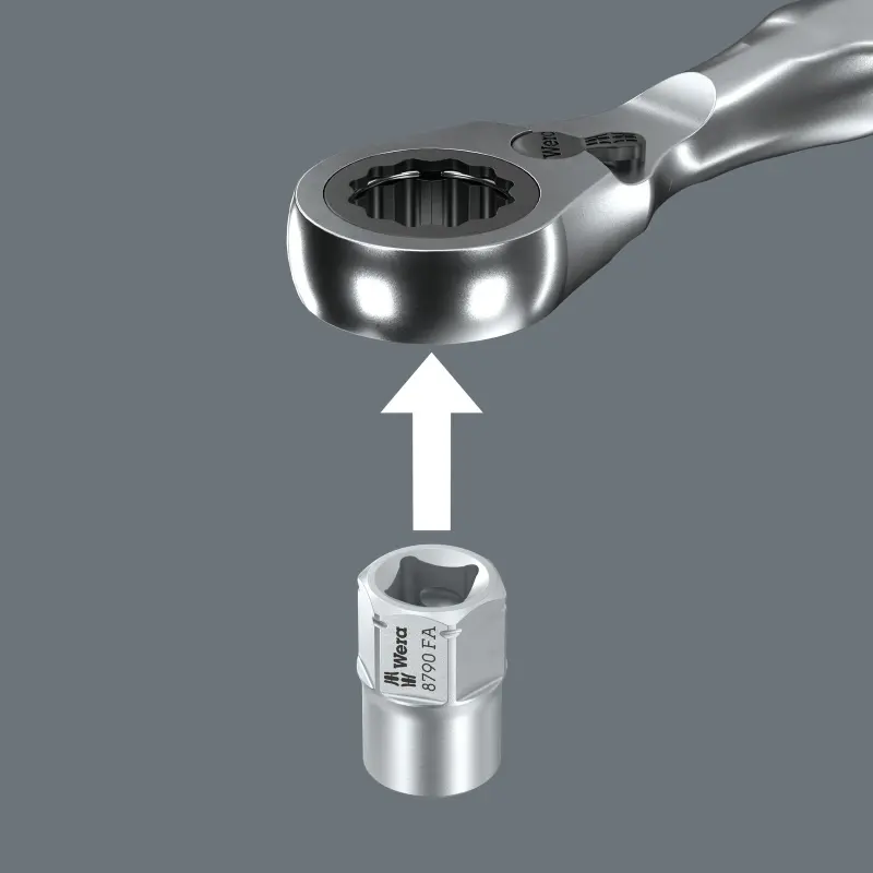 Wera 135021 Gola sada 1/4" a HEX 11 mm Kraftform Kompakt Zyklop Mini 2. Sada 1 - 11 dílů (W05135021001)
