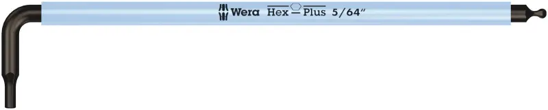 Wera 133286 Zástrčné klíče vícebarevné Hex-Plus 1, metrické a imperiální - 19 dílů (W05133286001)