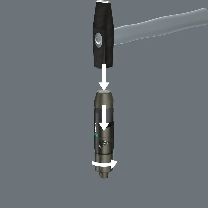 Wera 072018 Nástrčné hlavice 3/8" 10 ÷ 24 mm Impaktor 1 a rázový utahovák 2090/16 - 16 dílů (W05072018001)