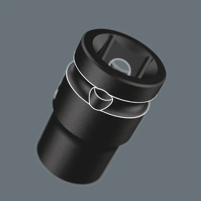 Wera 072018 Nástrčné hlavice 3/8" 10 ÷ 24 mm Impaktor 1 a rázový utahovák 2090/16 - 16 dílů (W05072018001)
