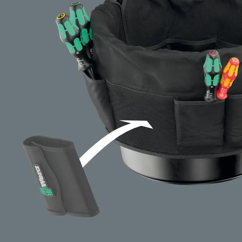 Wera 105100 Šroubováky SL, PH, PZ, TORX® ve vložce do kbelíku 1. Typ 9599 - 13 dílů (W05105100001)