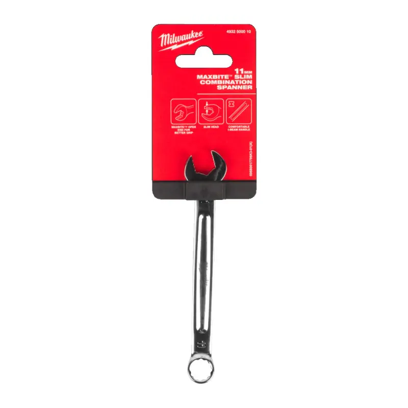 Očkoplochý klíč Milwaukee 11 mm MAXBITE Slim, 1 ks, 4932500010