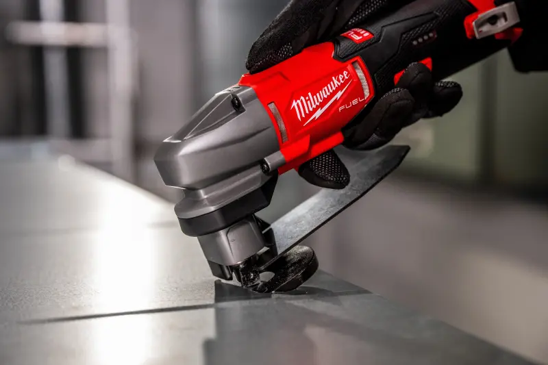 Aku prostřihovač plechu Milwaukee M12 FMS16-0, bez aku, bez kufru, 4933502337