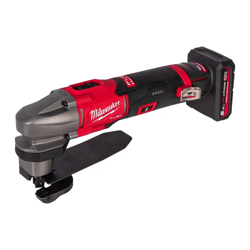 Aku prostřihovač plechu Milwaukee M12 FMS16-522B, 1x aku M12 HB5 + M12 HB2.5 + C12 C +  taška, 4933502338