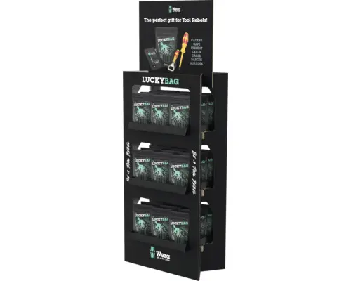 WERA 136056 Šroubovák a bity s otevírákem. Sada Wera LuckyBag 11 ks (W05136056001)