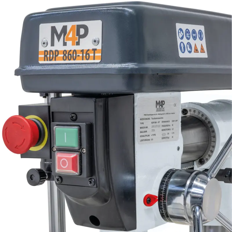 Radiální stolní vrtačka RDP 860 - 16 T / 230 V