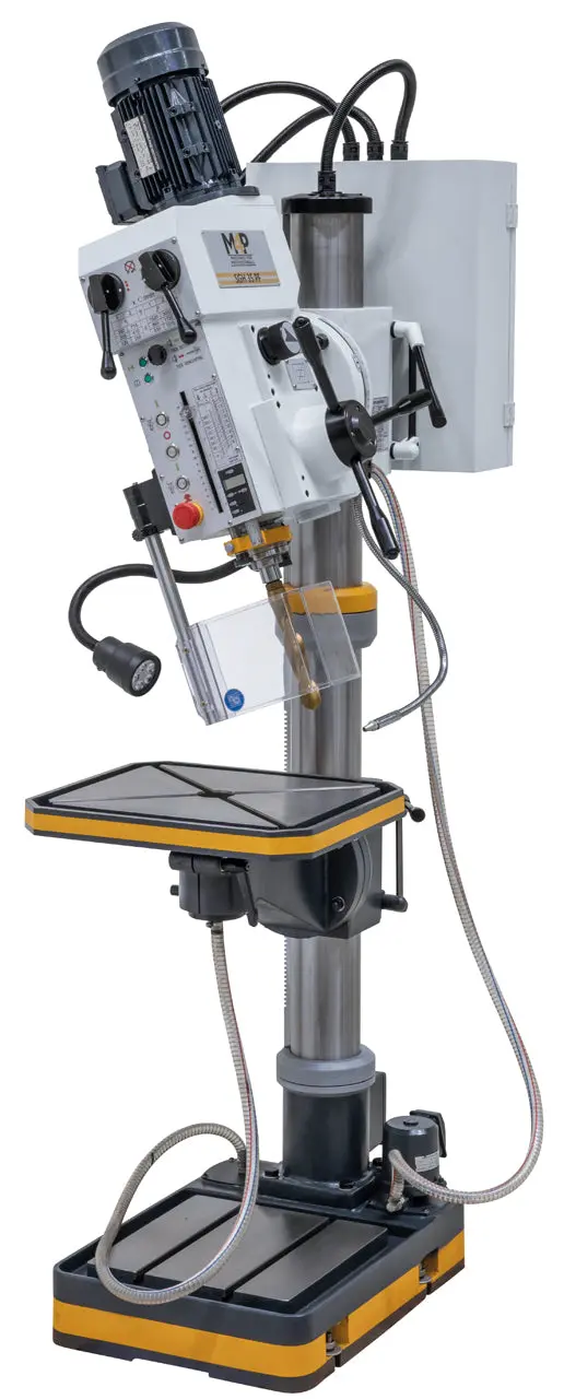 Sloupová vrtačka s ozubeným převodem SGH 35 PF / 400 V