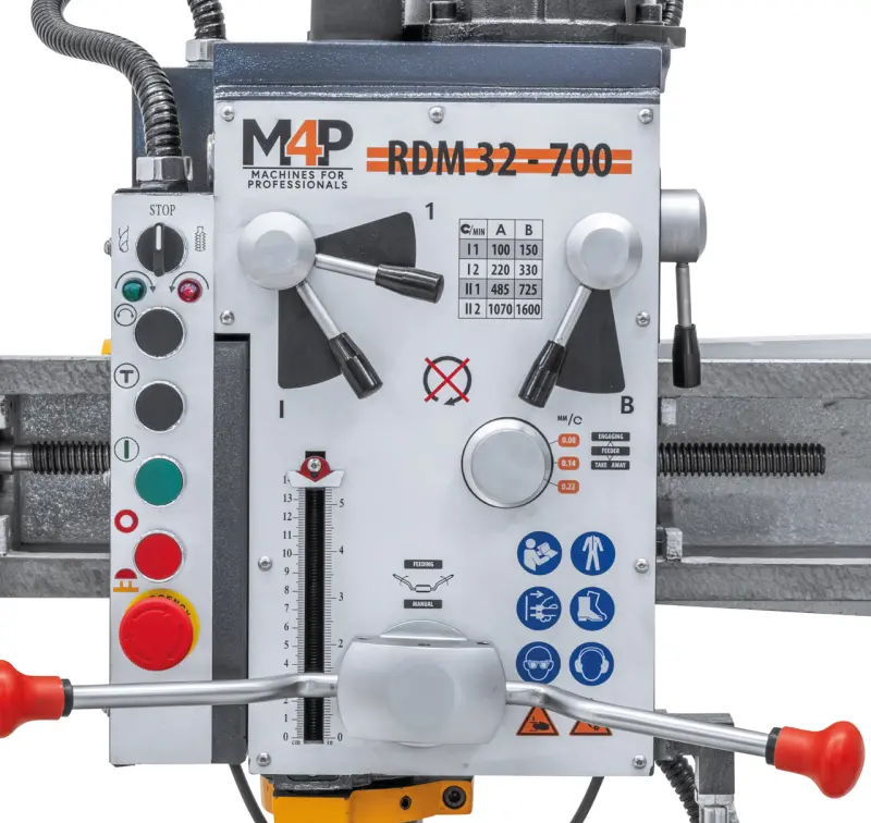 Radiální vrtačka RDM 32 - 700 / 400 V