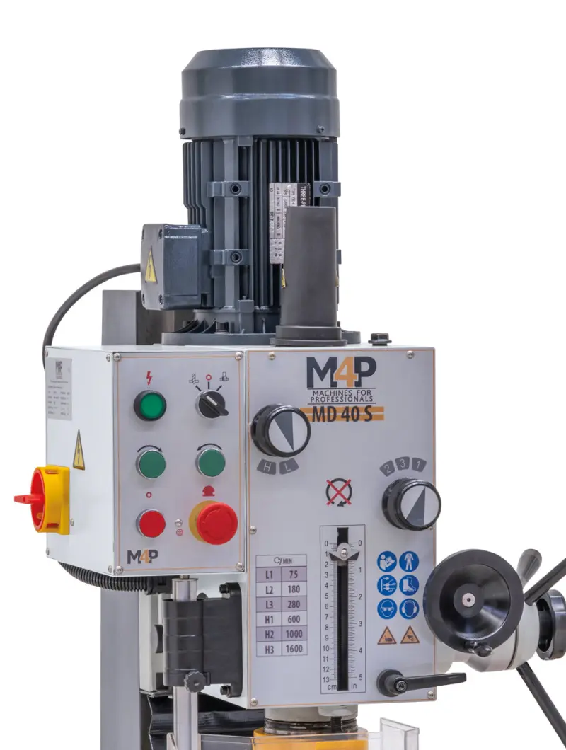 Vrtačko-frézka 730 x 210 mm MD 40 S / 230 V